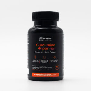 Curcumina + Piperina 90 cápsulas