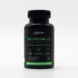 Resvera Plus - Resveratrol + Quercetin + MCT Oil. 90 cápsulas